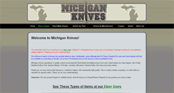 Desktop Screenshot of michiganknives.com